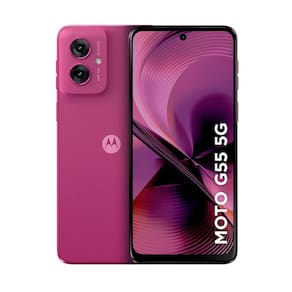 Smartphone Motorola Moto G55 5G 256GB 16GB RAM Boost Câmera Traseira Dupla 50MP + 8MP Selfie 16MP Tela 6.5" Rosa