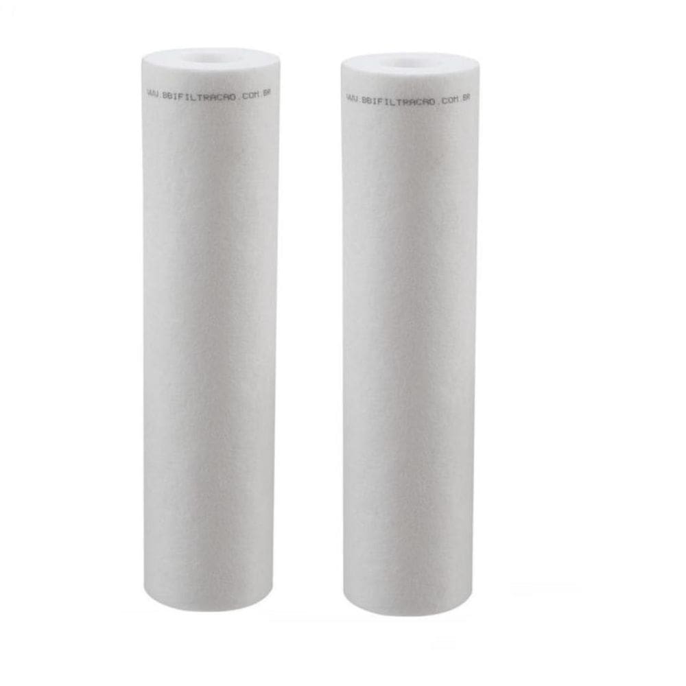 Kit 2 Refil Filtro De Polipropileno 9 3/4`` X 2,5 - 5 Micra