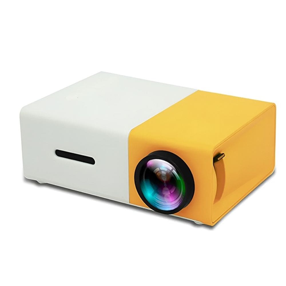Projetor LED HD 600 Lumens Portátil com Compatibilidade HDMI e AVI para Cinema em Casa