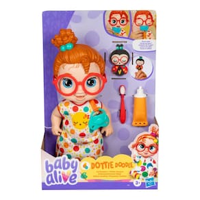 Boneca Baby Alive Soninho Dottie Doodle Ruiva Hasbro