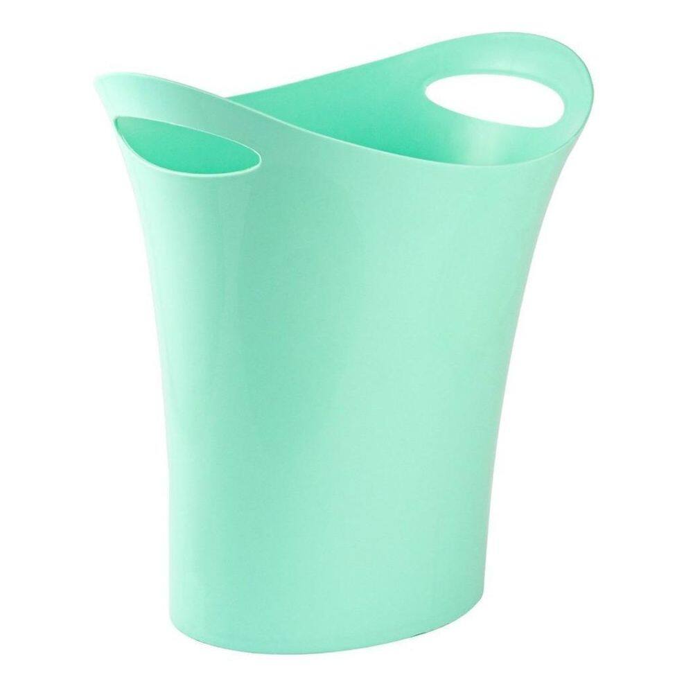 10150014 - Cesto Para Lixo Verde Pastel - Maxcril