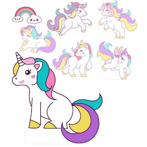 Display Festa Unicornio 1 Totem 57Cm E 6 Displays