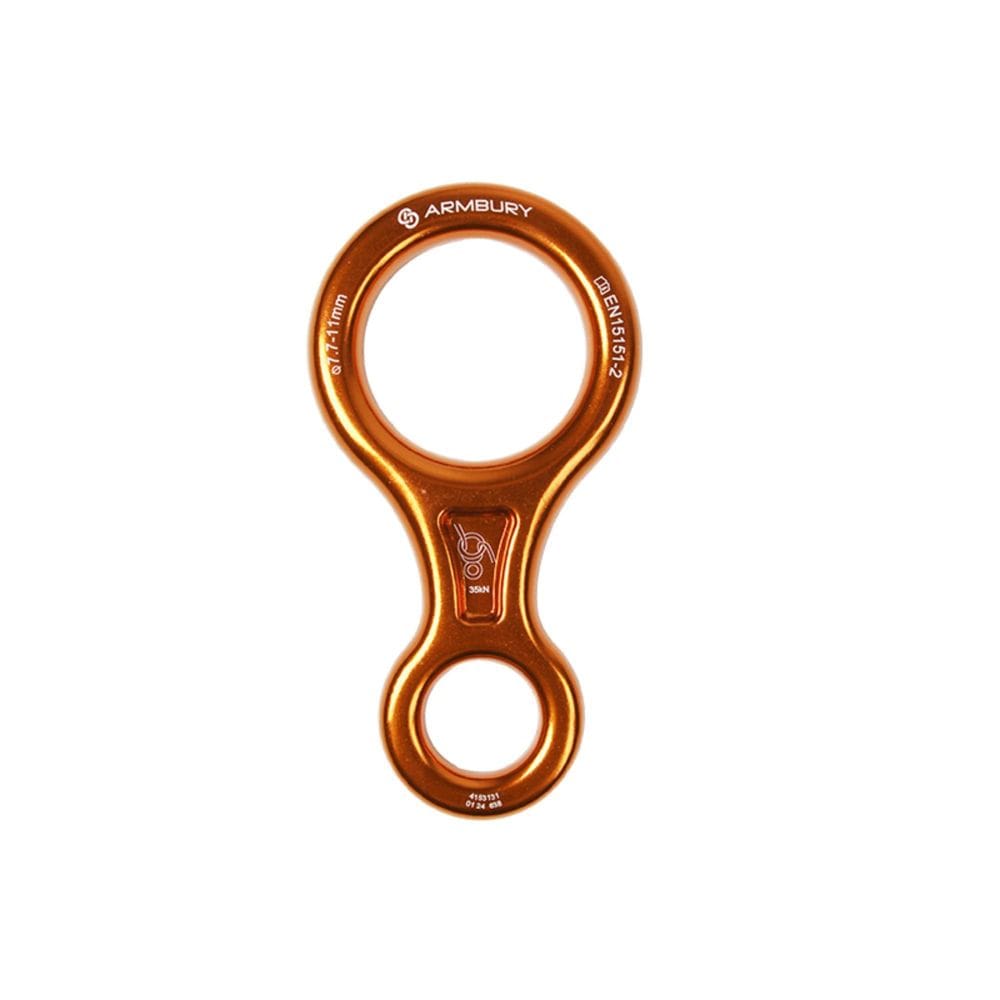 Freio 8 Para Escalada  Laranja  - Armbury