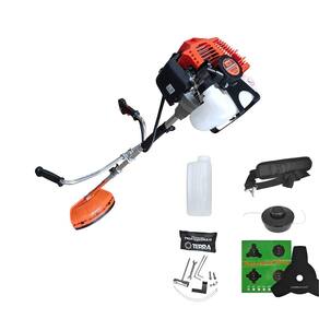 Roçadeira Lateral Gasolina 43cc Lâmina e Nylon GRHB430 Terra