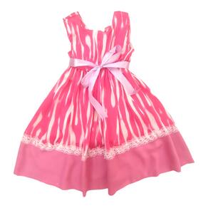 Vestido Regata Infantil Menina Aniversário Vestido Passeio Festa Junina Fita