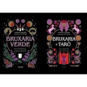 Kit 2 Livros Bruxaria Verde Poder Da Natureza + Bruxaria E