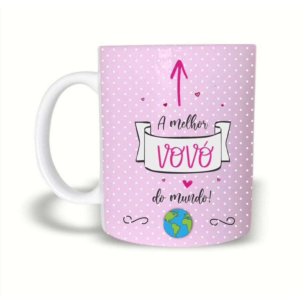Caneca Amiga 325Ml Cerâmica