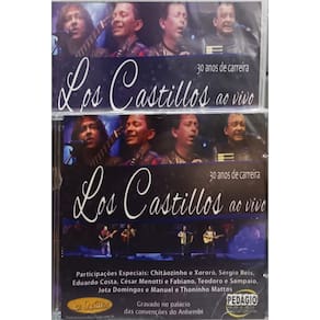 Los Castillos - Ao Vivo 30 Anos De Carreira Novo Dvd + Cd