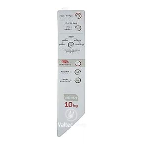 Membrana Adesivo Lavadora Brastemp Bwc10A/Bwc10B 10Kg