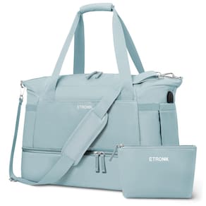 Bolsa de ginástica ETRONIK para mulheres, mochila de viagem com compartimento para sapatos