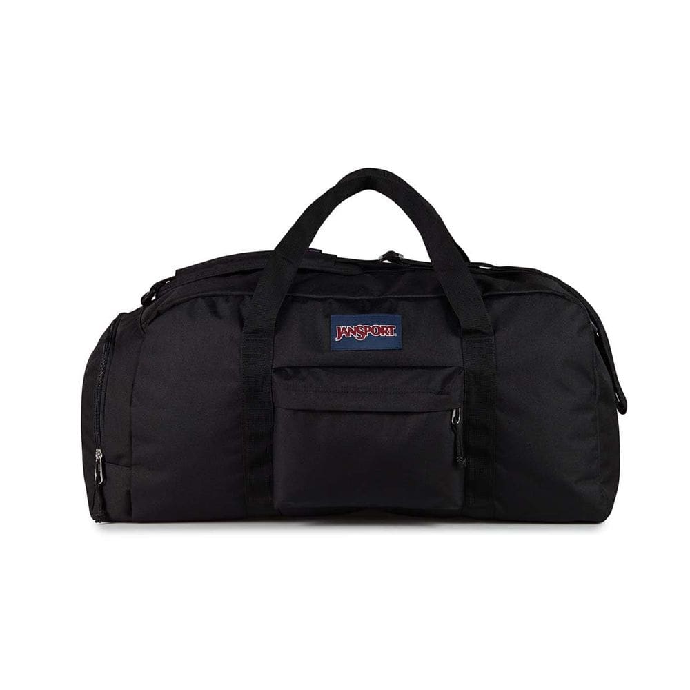 Mochila JanSport Weekender grande para viagens ou academia - preta