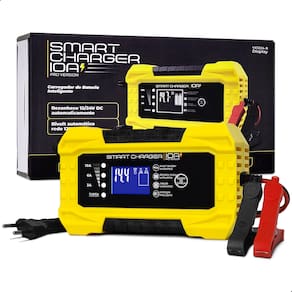 Carregador de Bateria Automotivo Smart Charger 10A PLUS Inteligente - Bivolt - 12V - TTD