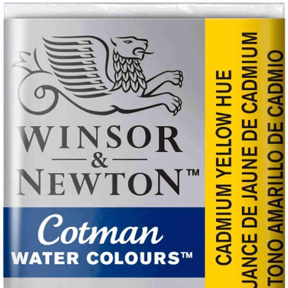 Aquarela Cotman W&N Pastilha 109 Cadmium Yellow Hue