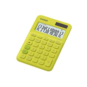 Calculadora compacta Casio de mesa 12 dígitos MS-20UC-YG