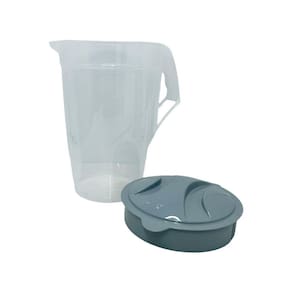 Jarra De Plástico Com Tampa 4 Litros Para Suco Água Chá Mesa