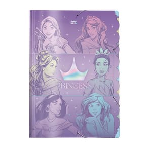 Pasta Aba Elástica Princess Disney Dac