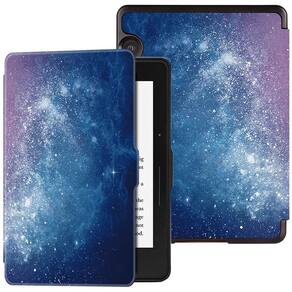 Capa BOZHUORUI Slim para Kindle Voyage eReader em couro PU