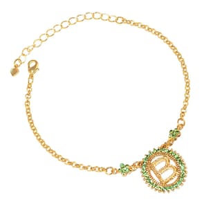 Pulseira Simples Inicial Lembrancinha Folheado Ouro 18k
