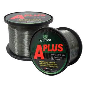 Kit 4 Linhas Pesca Ottoni Aplus 0,25mm 10lb 4,5k 1900m