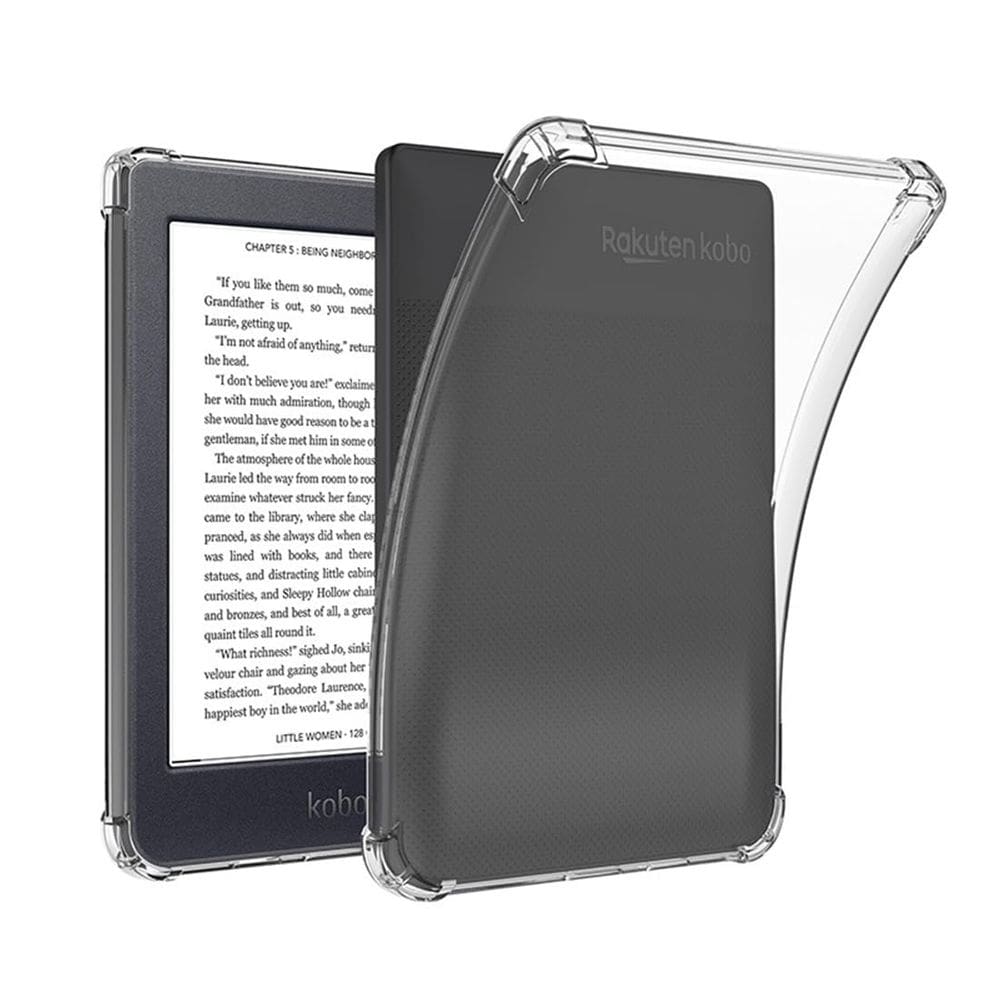 Capa Stianiiie Clear para Kobo Nia 6 com cantos reforçados de 6"