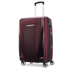 Bagagem Samsonite Winfield 3 DLX Hardside Burgundy 25"