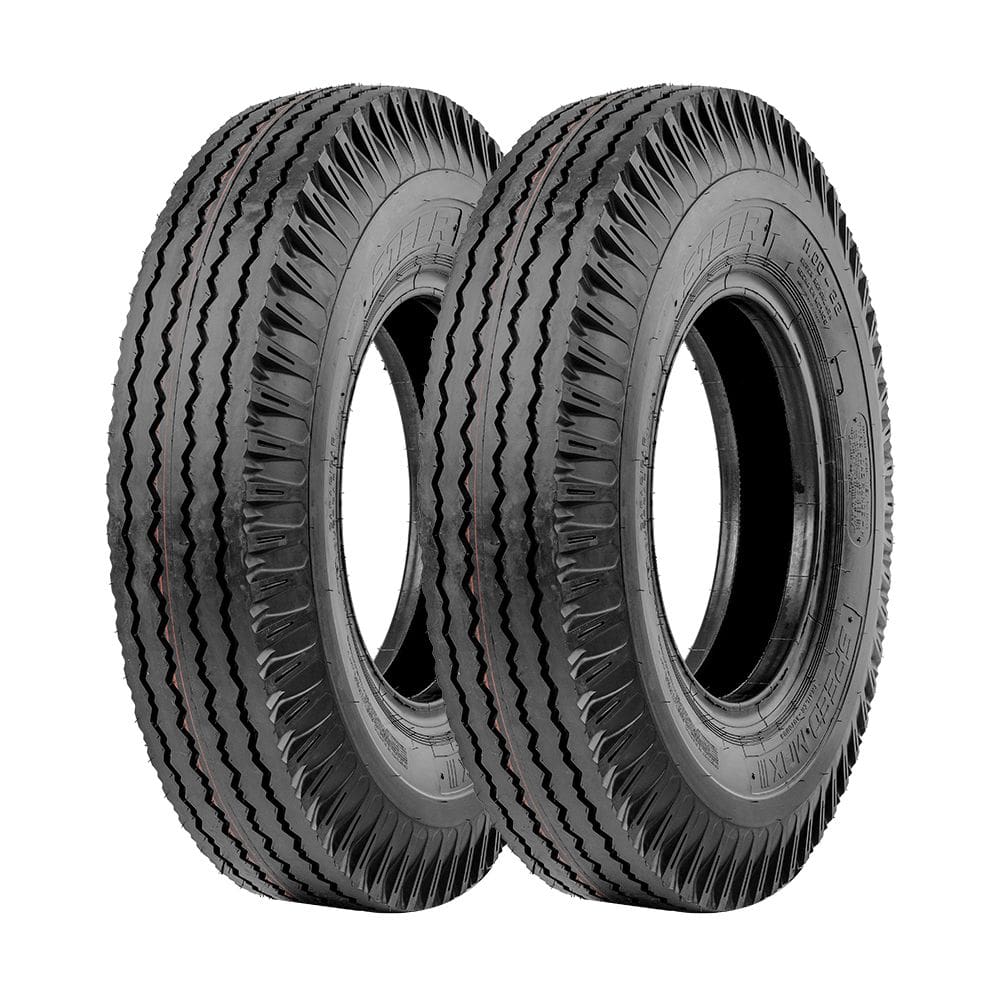 Jogo 2 Pneus Speedmax Aro 16 Steer 7.50-16 123/119M TT 14 Lonas