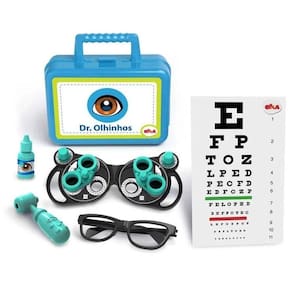 Maleta Médica Infantil Doutor (a) Olhinhos C- Acessórios - Elka