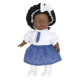 Boneca Judy Estudante Negra Milk Brinquedos 781