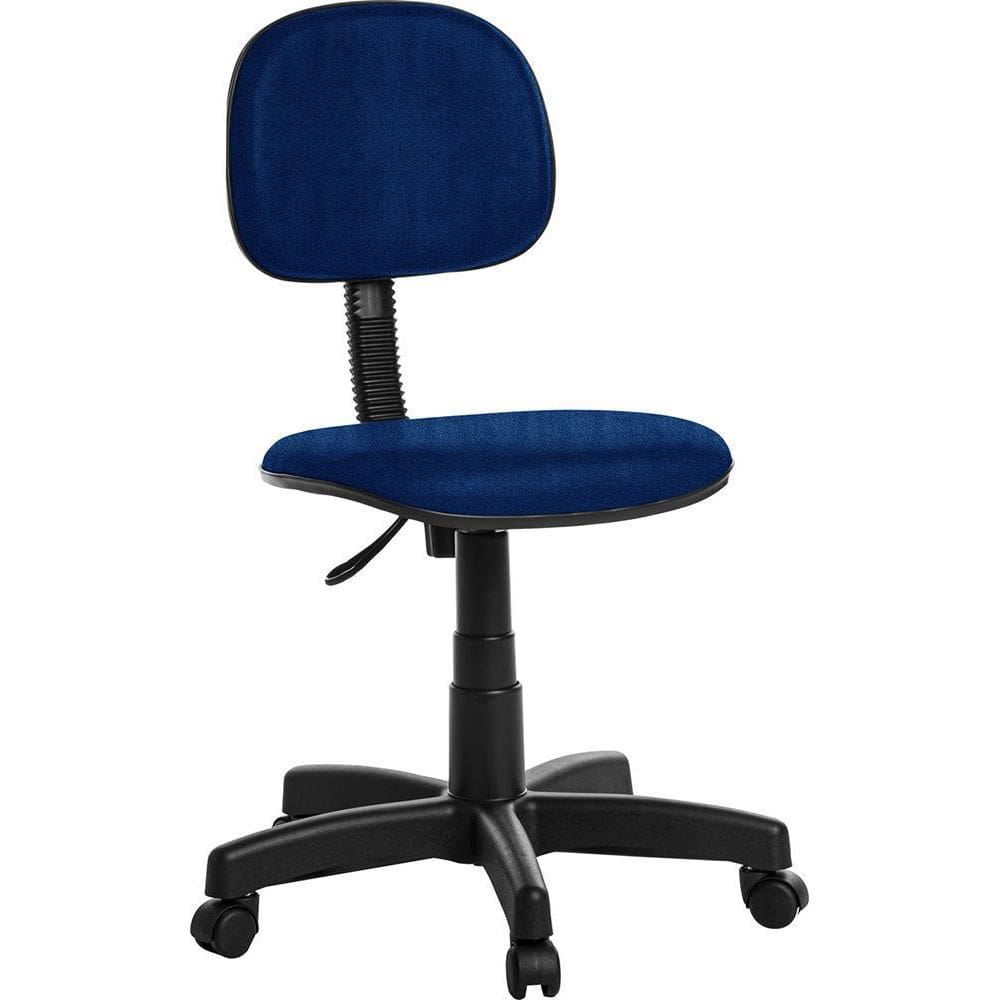 Cadeira De Escritório Secretaria Rcp Azul