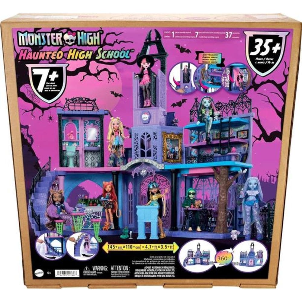 Casa de Boneca - Monster High Escola do Terror MATTEL