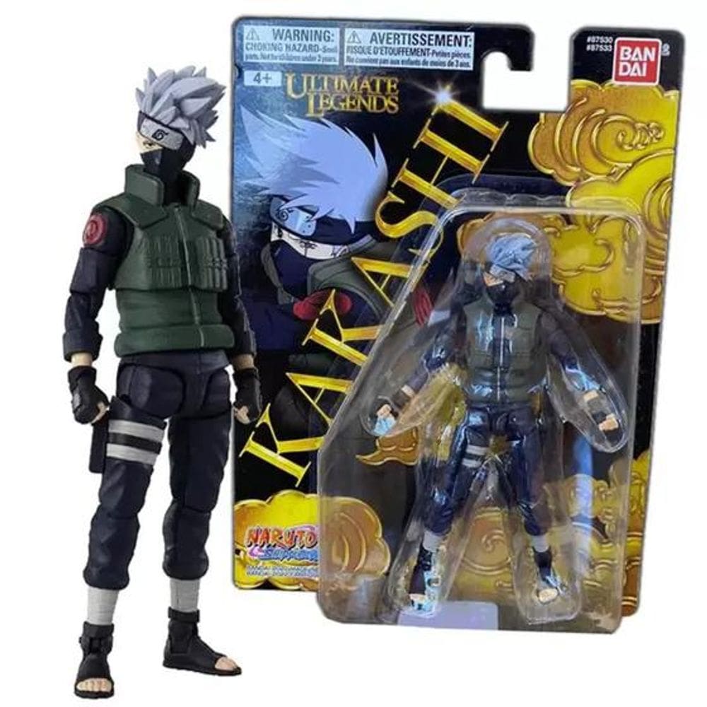 Boneco - Naruto Bandai Hatake Kakashi START