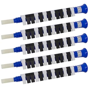 Kit 5 Escaletas Melódica 13 Teclas Azul New York