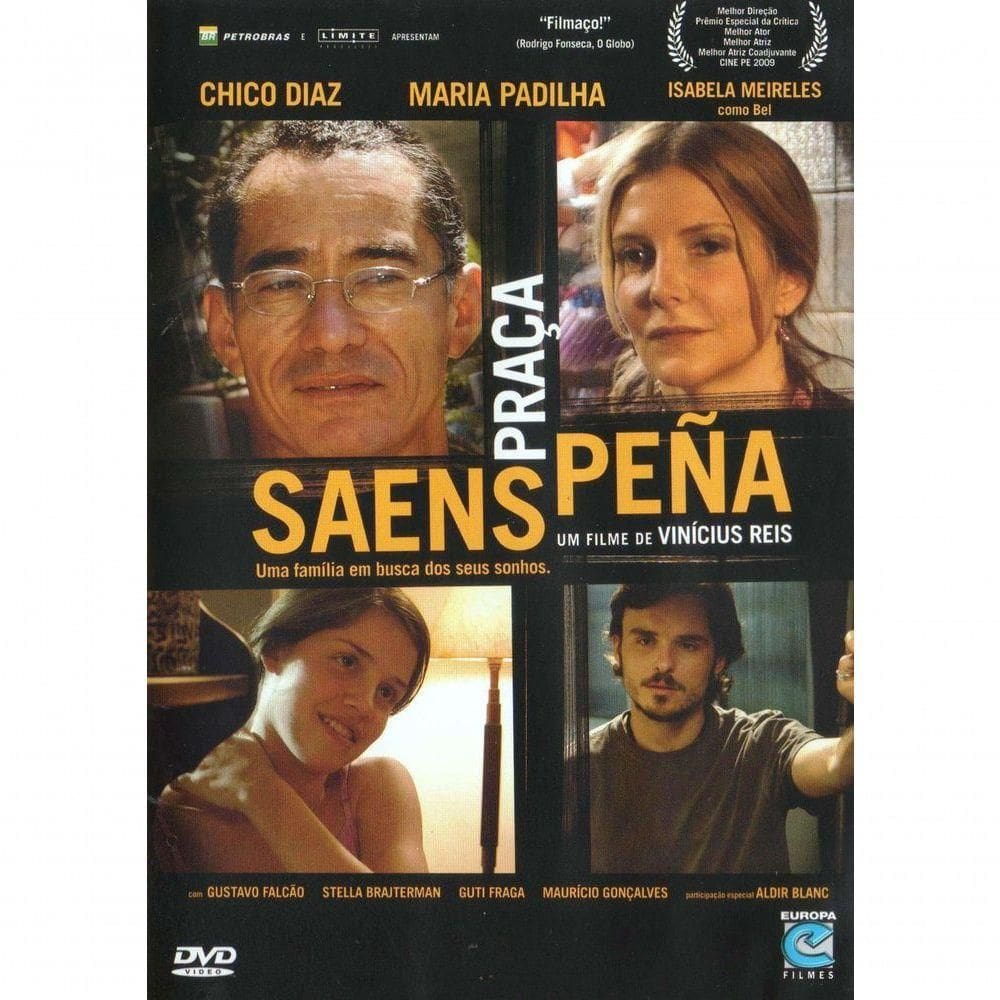 Dvd Praça Saens Peña - Chico Diaz Maria Padilha