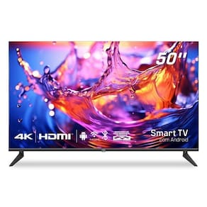 Smart TV 50 HQ 4K 3 HDMI 2 Usb Wi-Fi Android 11 E Design Slim