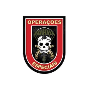Adesivo Operações Especiais Caveira Paraquedista Externo