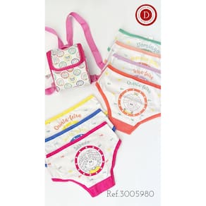 Kit 7 Calcinhas Semaninha Diamantes Lingerie
