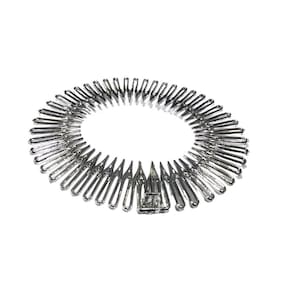 Tiara Bell Prata 12Cm Prendedor Cabelo