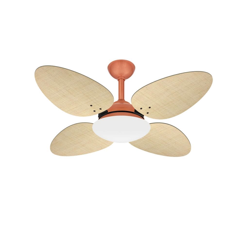 Ventilador Teto Trevo Econômico 4 Pás Cobre Ventax 110V