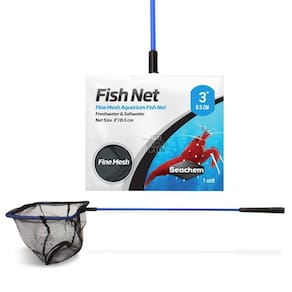 Rede Para Peixes Aquários Seachem Fish Net 8,5Cm Malha Fina