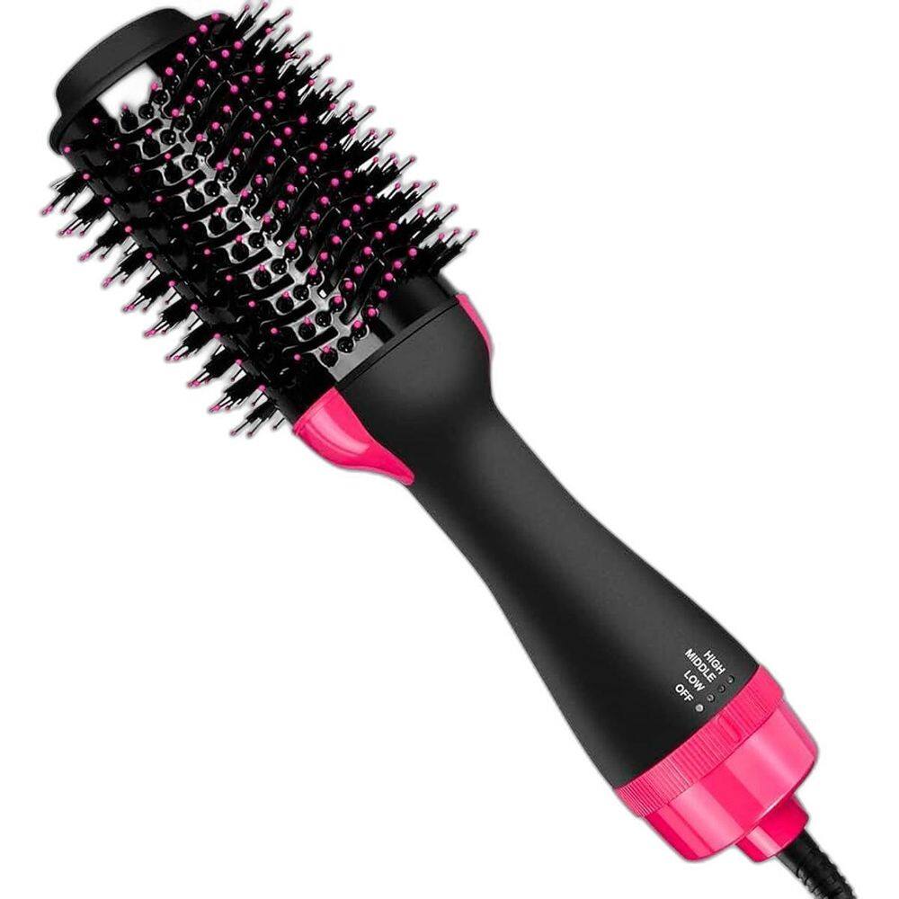 Secador Cabelo Profissional E Escova Alisadora Secadora