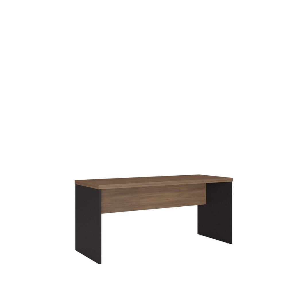 Mesa para Escritório Design Moderno Ameixa/Preto Chess