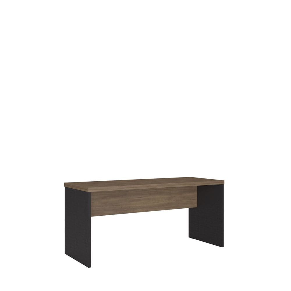 Mesa para Escritório Design Moderno Ameixa e Preto Chess