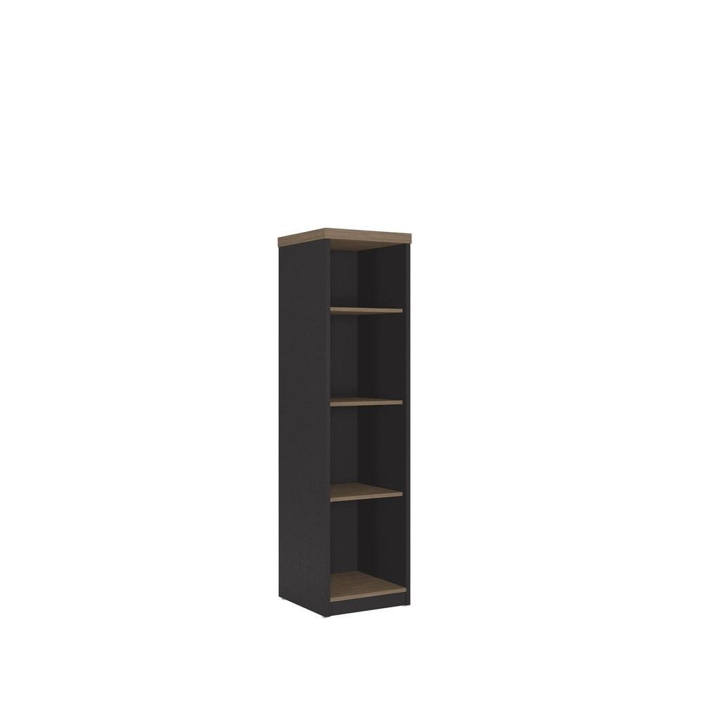 Torre para Escritório Design Moderno Ameixa e Preto