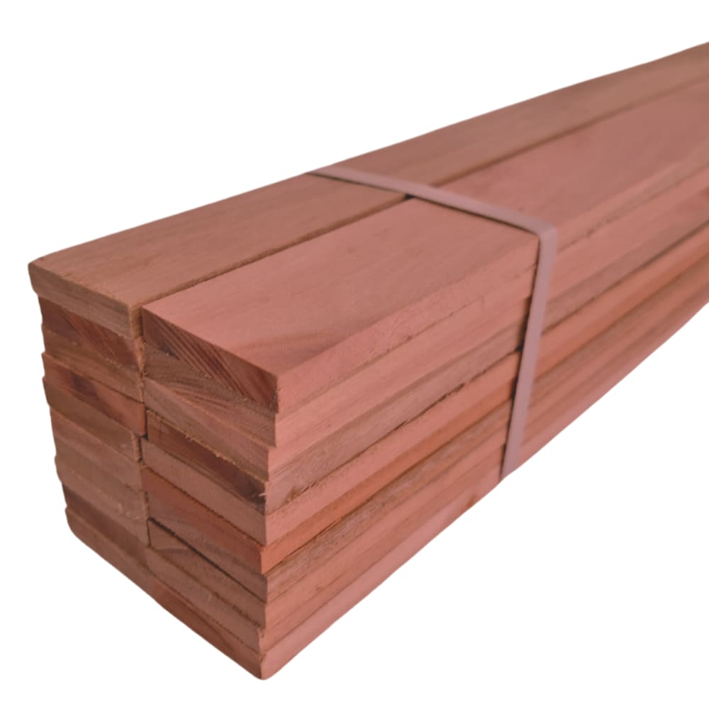6 Ripas Sarrafos Eucalipto 1x5x70cm Aplainado Artesanato
