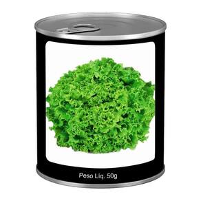 Sementes Alface Feltrin Mônica SF31 Lata 50g