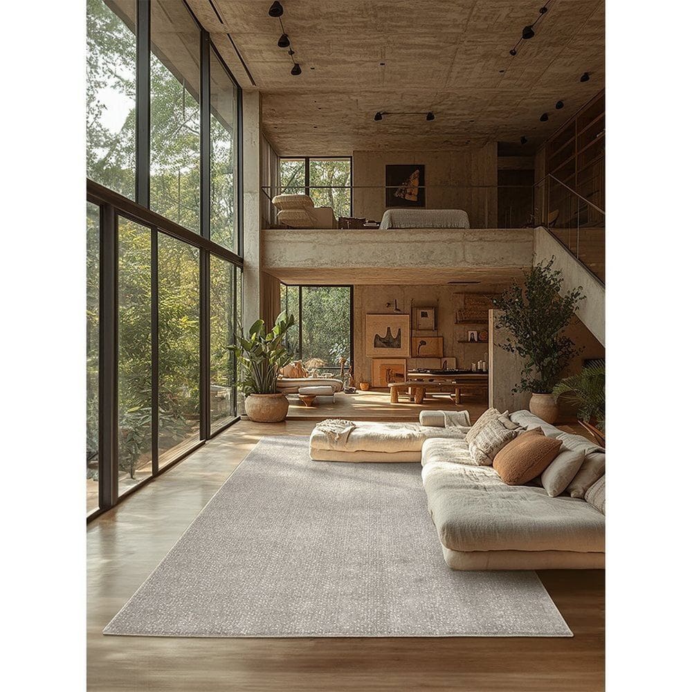 Tapete Tec. Tridimensional 2d 03/49 150cm X 200cm Cinza