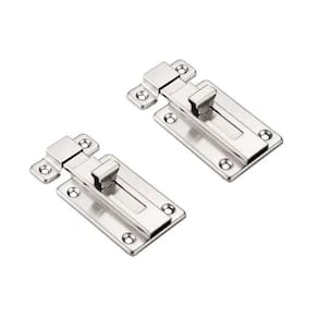 Kit 2 Trincos Inox Porta Janela Armário Fecho Ferrolho