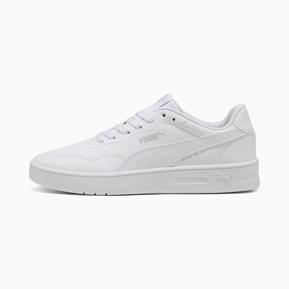 Tênis Puma Court Lally BDP White/White/Cool Light Gray