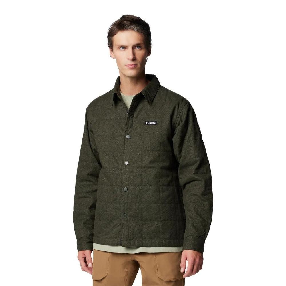 Jaqueta Columbia Masculina Landroamer Quilted Shirt Verde Masculino