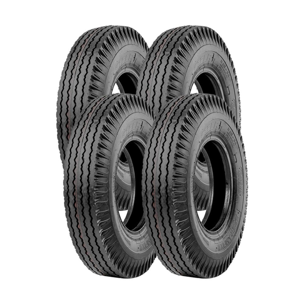 Jogo 4 Pneus Speedmax Aro 16 Steer 7.50-16 123/119M TT 14 Lonas